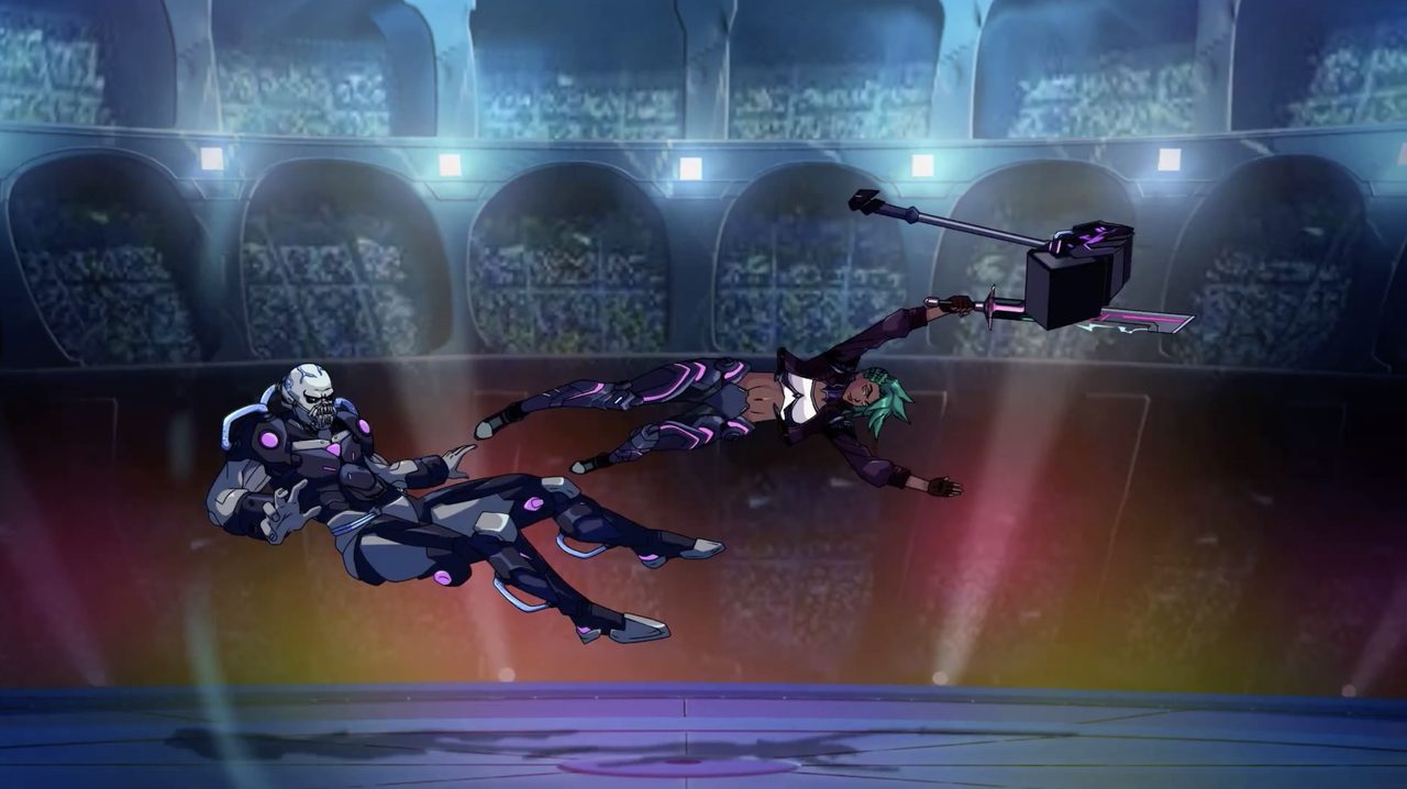 Anime action fight – Magic Motion Studio