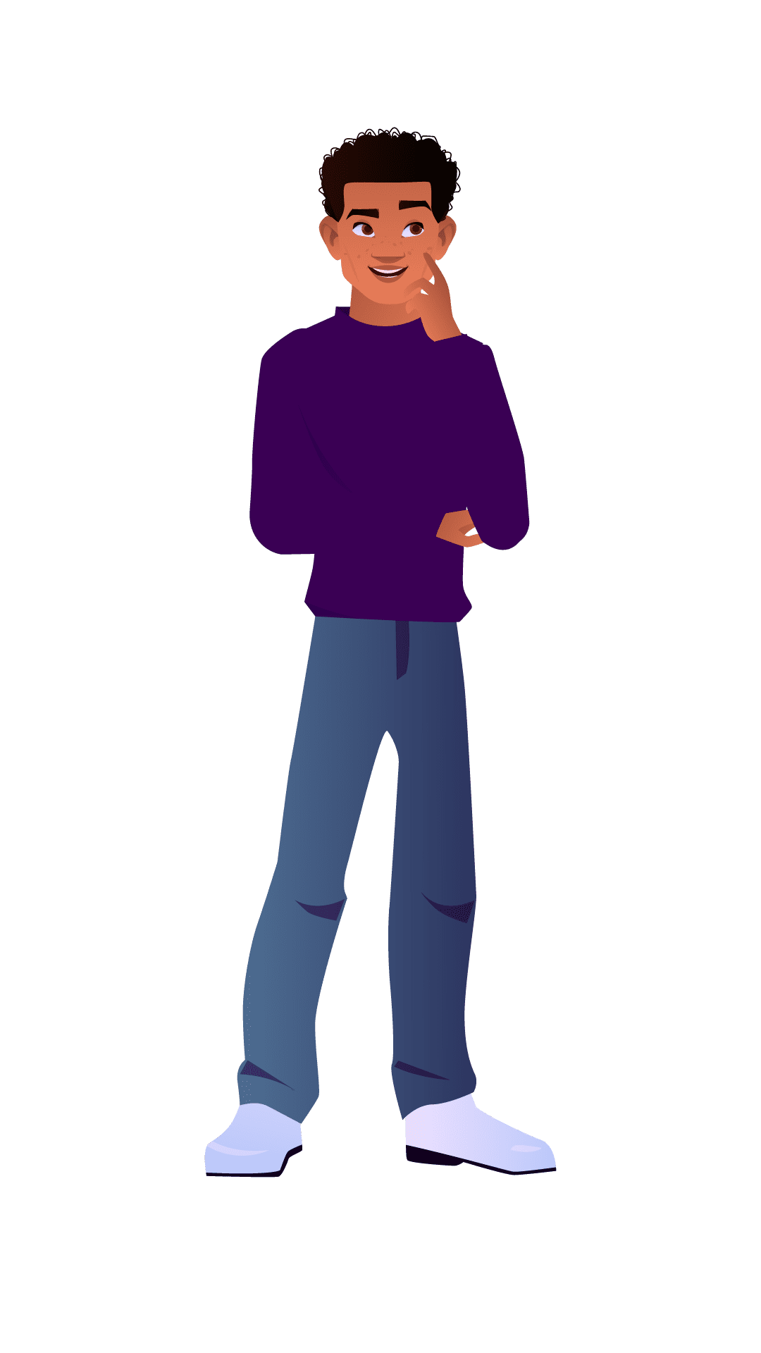 Enter Tech Educational Animation Character Design Male 02