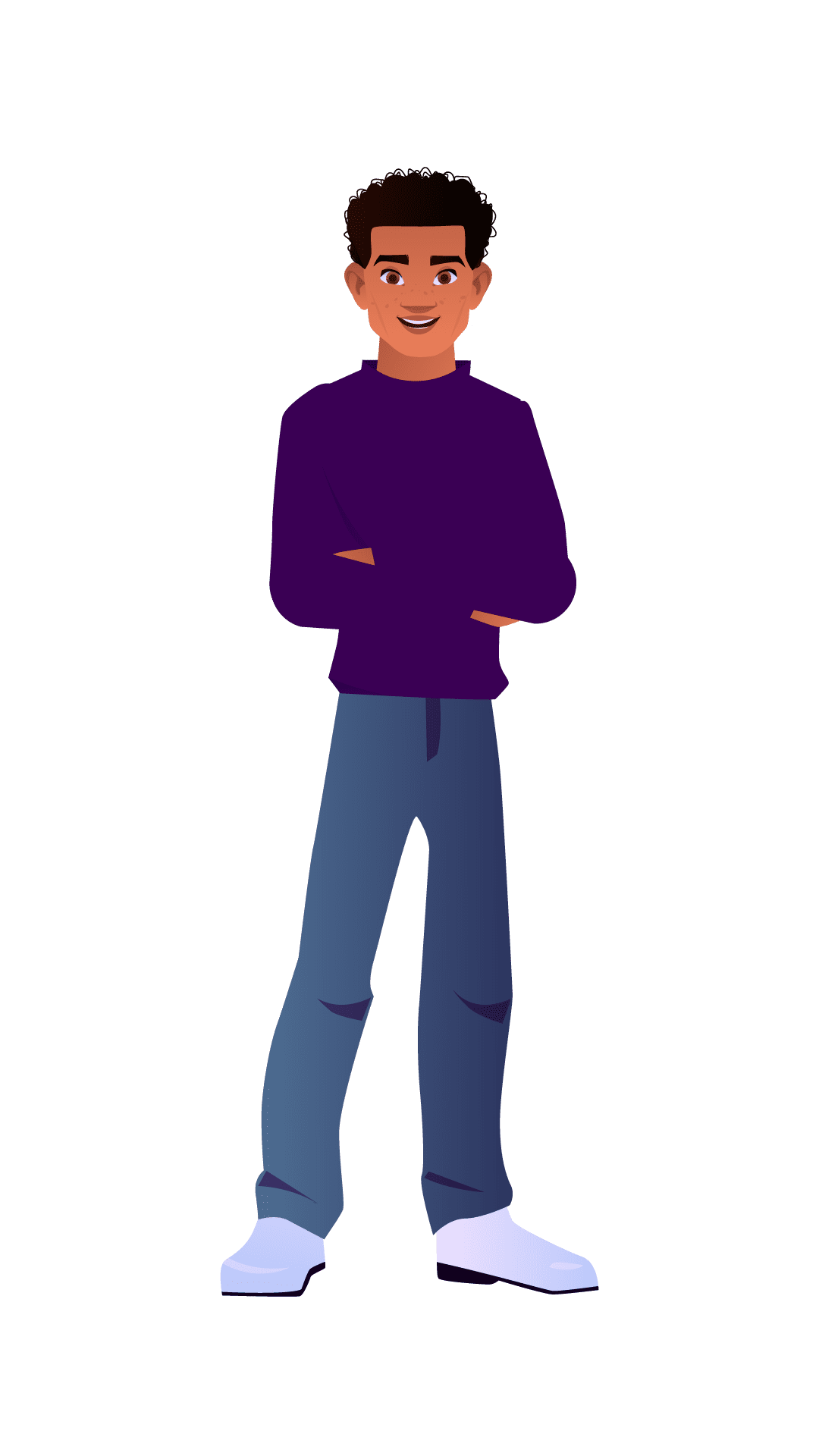 Enter Tech Educational Animation Character Design Male 04