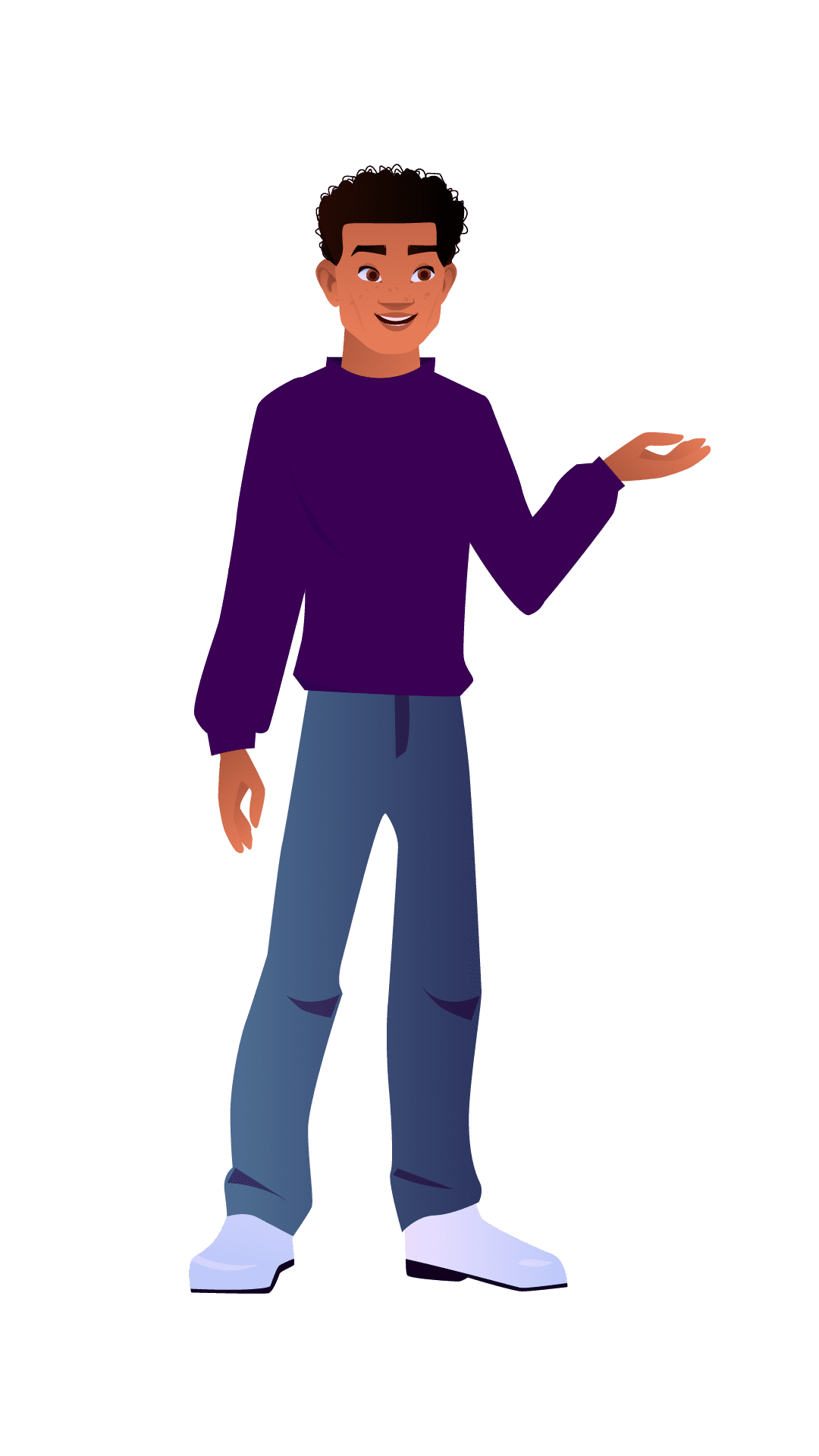 Enter Tech Educational Animation Character Design Male 05