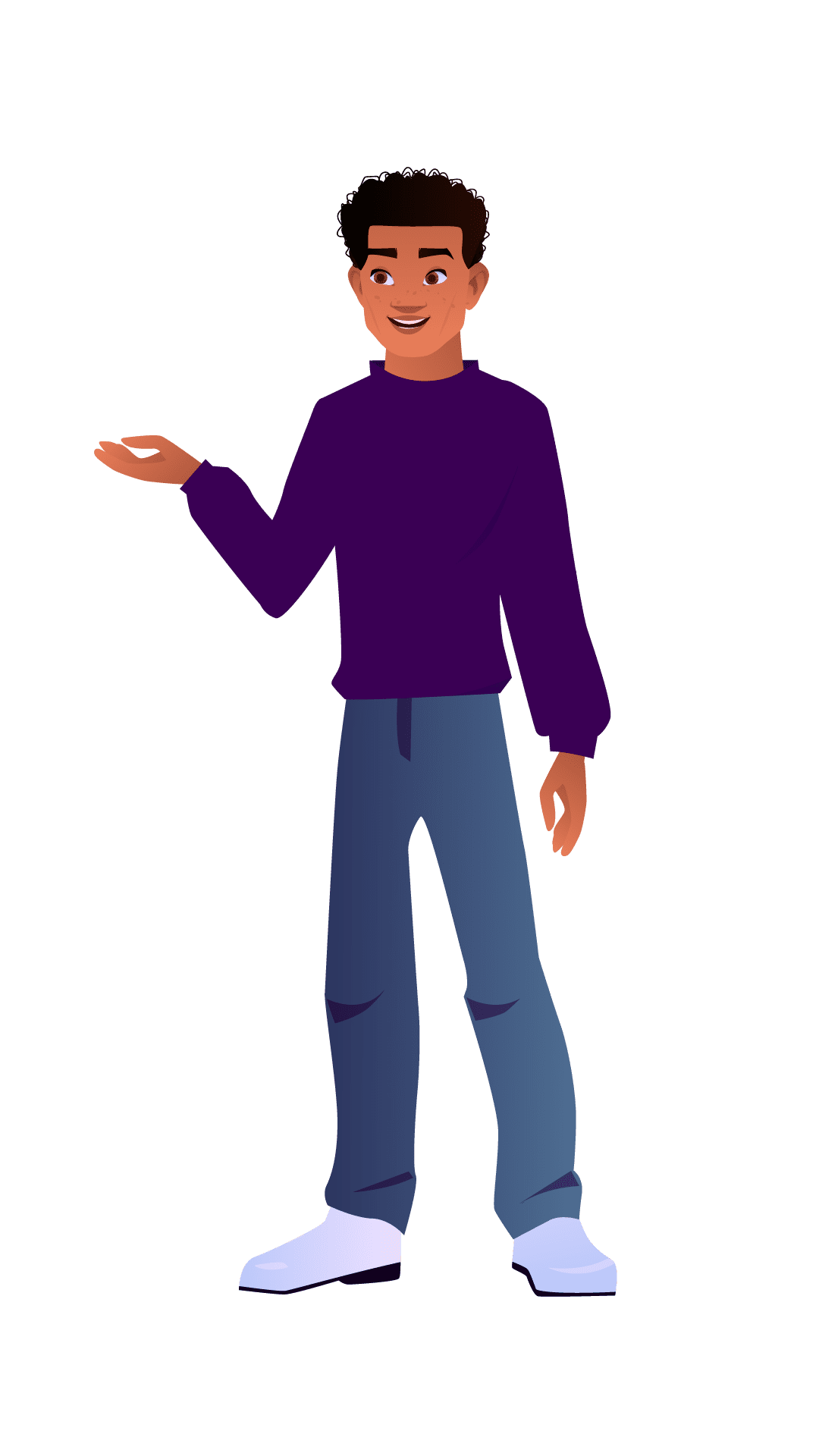 Enter Tech Educational Animation Character Design Male 06