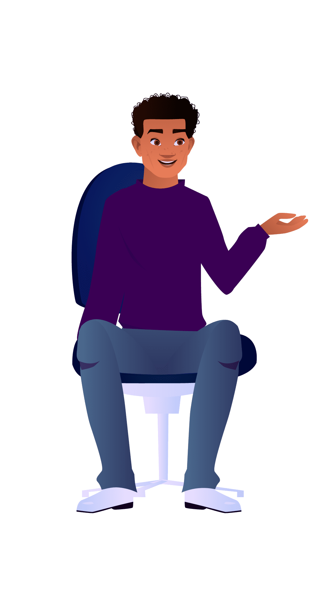 Enter Tech Educational Animation Character Design Male 07