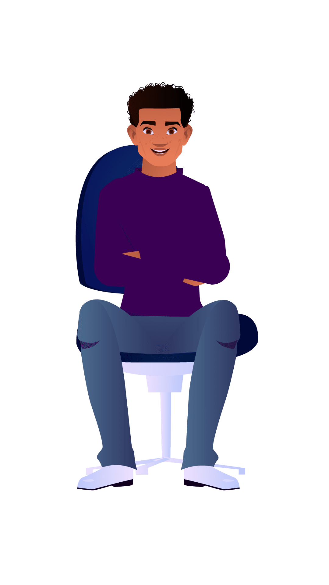Enter Tech Educational Animation Character Design Male 09