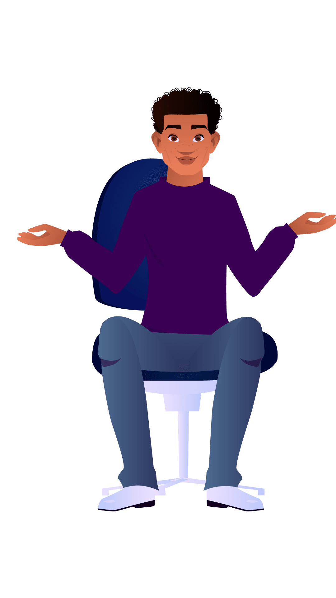 Enter Tech Educational Animation Character Design Male 10