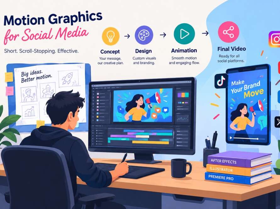 motion graphics for social media