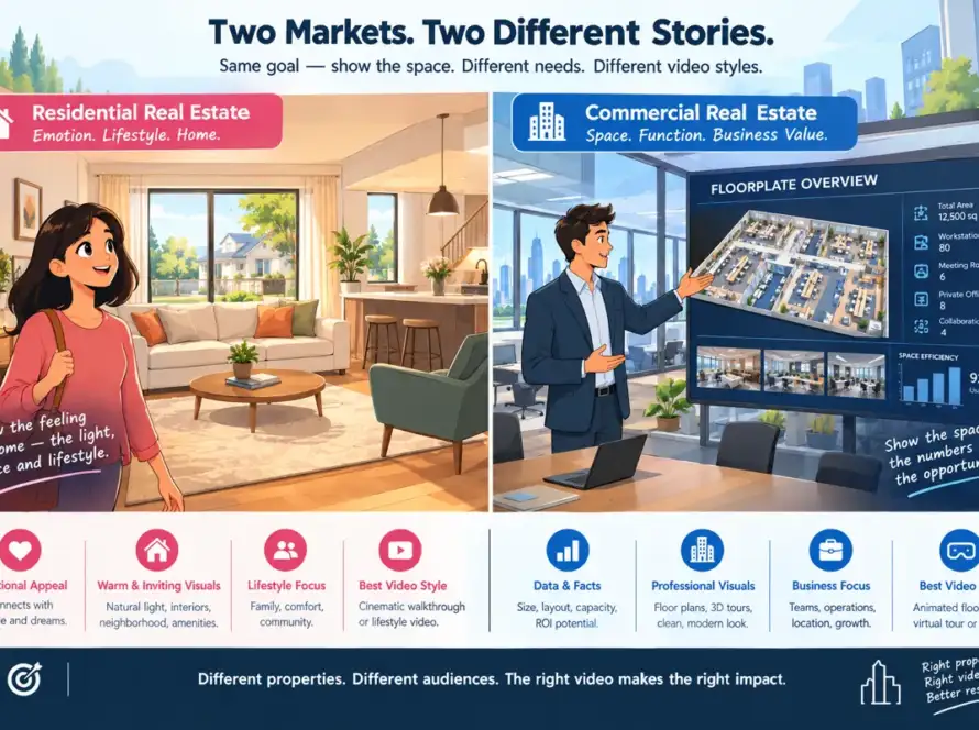 residential vs commercial real estate video